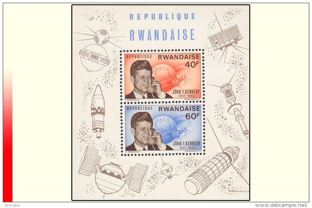 Rwanda BL 005** Kennedy  MNH - Neufs