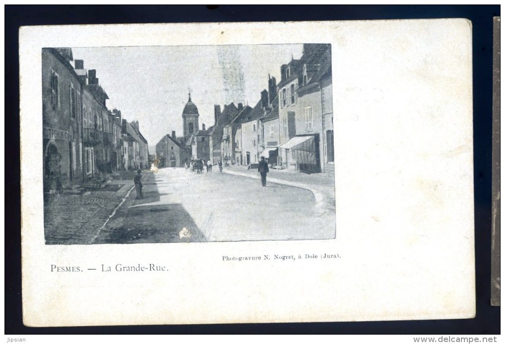 Cpa Du 70 Pesmes La Grande Rue    FEV16 5 - Pesmes