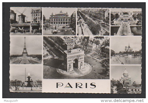 DF / 75 PARIS / CARTE MULTIVUES - Multi-vues, Vues Panoramiques