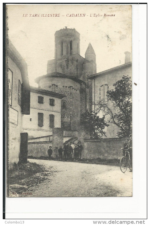 81 CADALEN L'EGLISE ROMANE - Cadalen