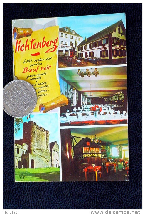 67 - LICHTENBERG - HOTEL RESTAURANT DU BOEUF NOIR - Autres & Non Classés