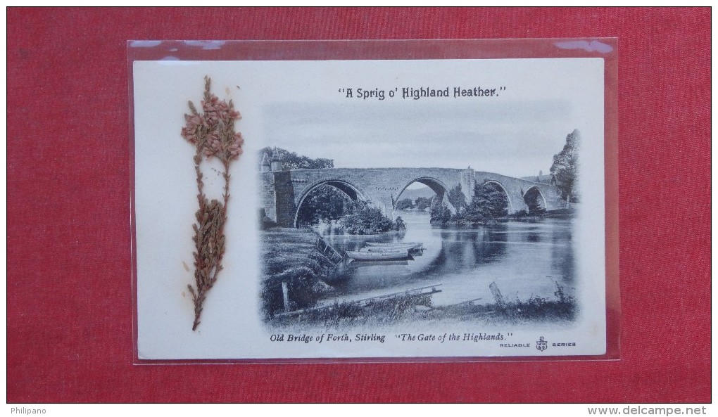 A Sprig O' Highland Heather--- Old Bridge Of Forth Stirling  ======== 79 - Wigtownshire