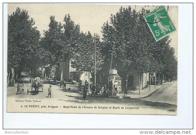 Vaucluse.Le Pontet.l'avenue De Sorgues Et De Carpentras - Le Pontet