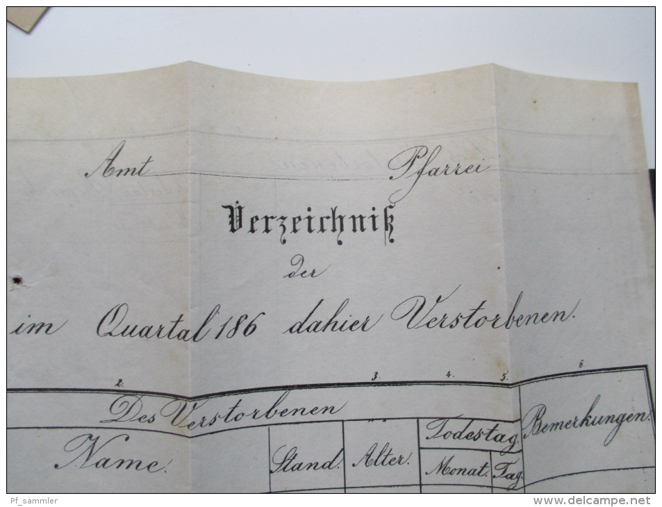 DR 1874 Nr. 25 Einzelfrankatur Auf Totenbrief!! Gute Erhaltung!! Lahr 6/9 1874 - Cartas & Documentos