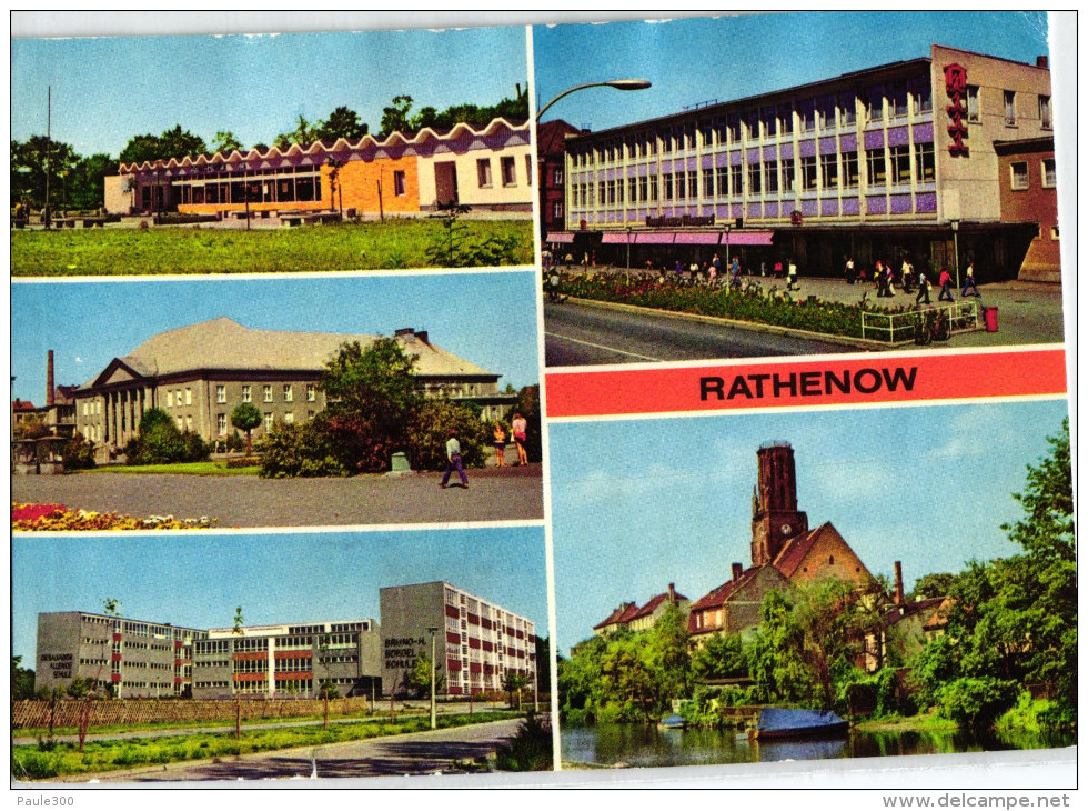 Rathenow - Mehrbildkarte - Rathenow