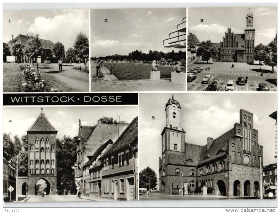 Wittstock - Mehrbildkarte - Dosse - Wittstock