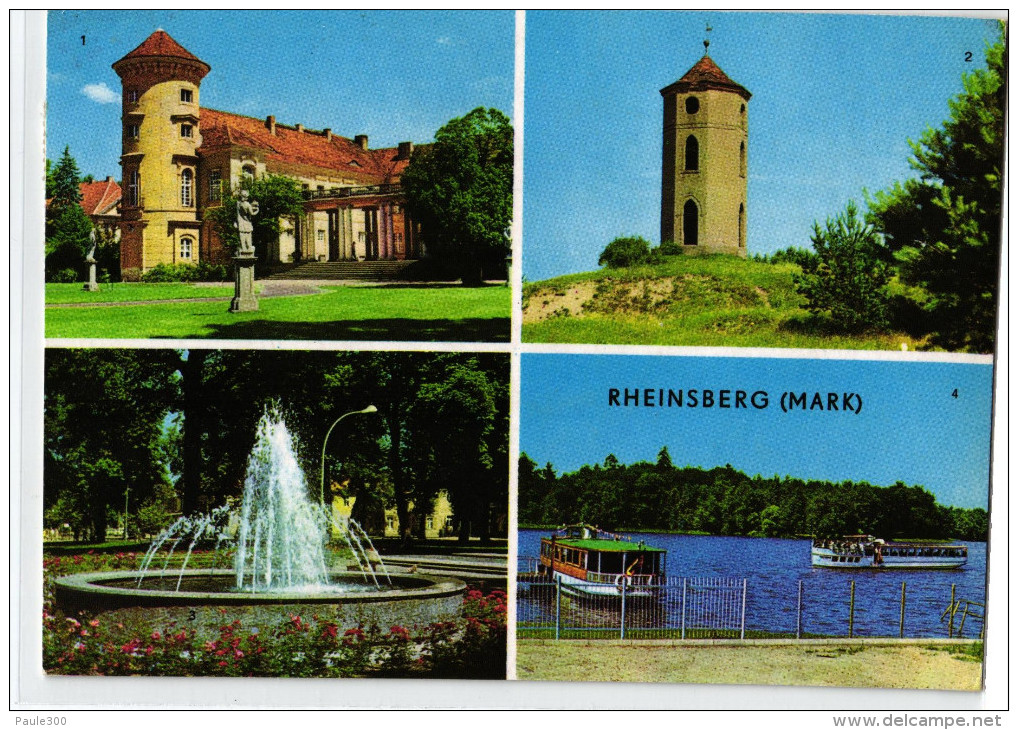 Rheinsberg - Mehrbildkarte - Mark - Rheinsberg