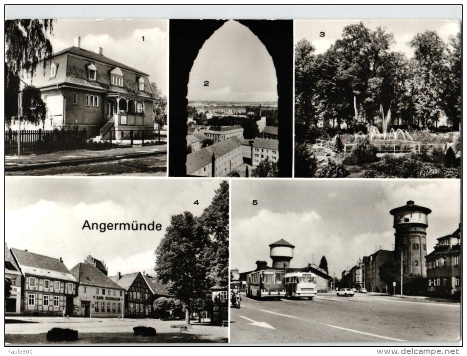 Angermünde - Mehrbildkarte - Uckermark - Angermünde