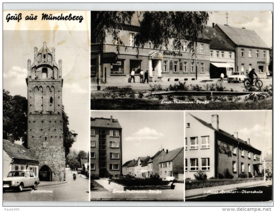 Müncheberg - Mehbildkarte - Märkisch Oderland - Muencheberg