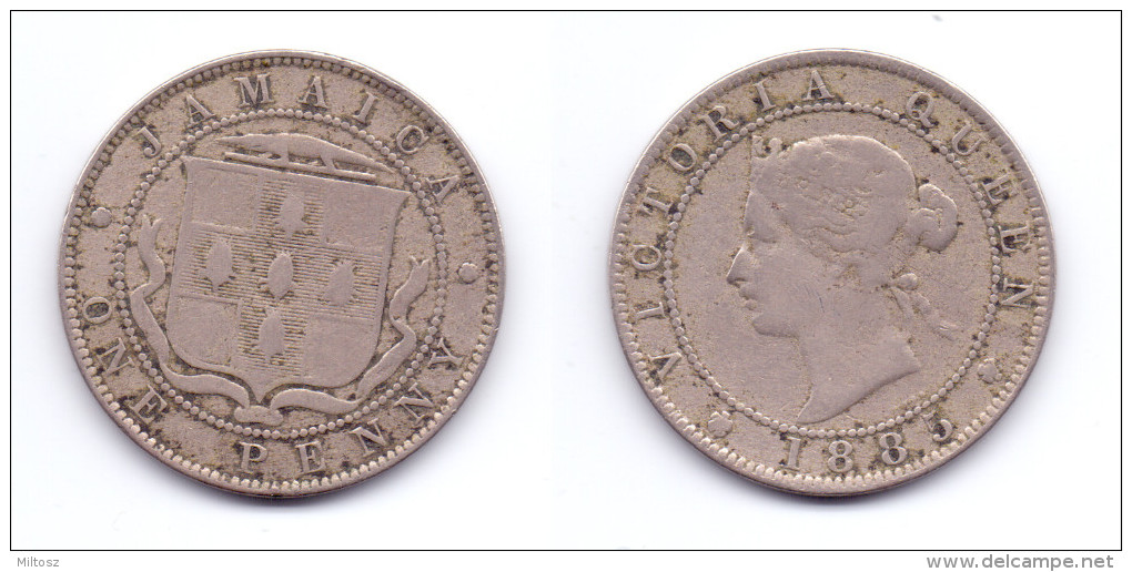 Jamaica 1 Penny 1885 - Jamaique