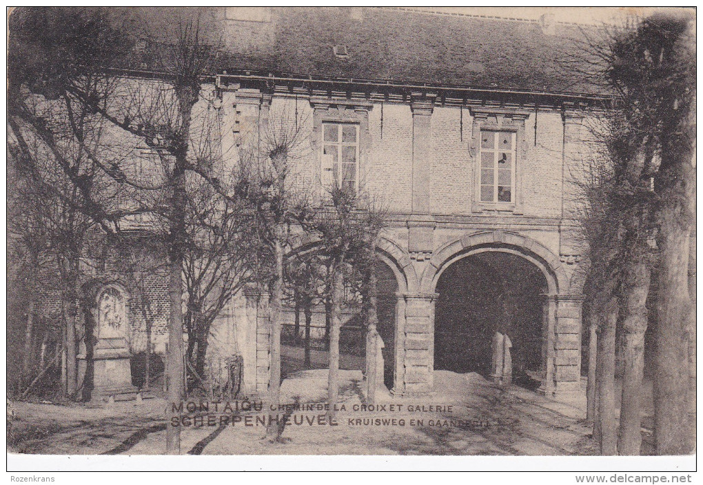 Scherpenheuvel Montaigu Chemin De La Croix Et Galerie Kruisweg En Gaanderij - Gelopen 1913 - Scherpenheuvel-Zichem
