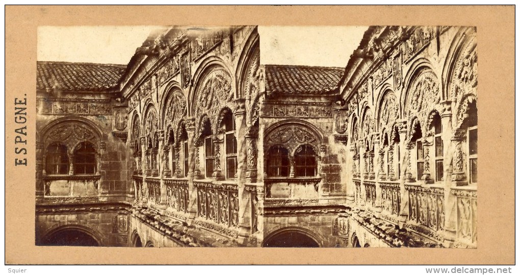 Henri Plaut, AlexisGaudin, Br, Valladolid, San Gregorio - Stereo-Photographie