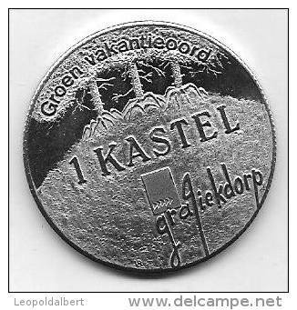 1 KASTEL - KASTERLEE  LICHTAART - TIELEN 1984 GROEN VAKANTIEOORD - Jetons De Communes