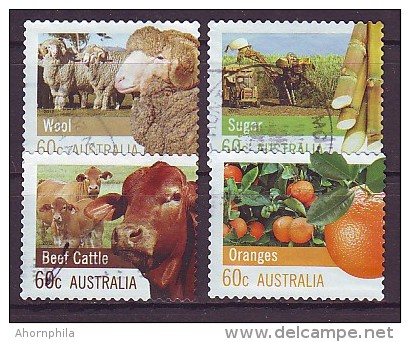 AUSTRALIEN - 2012 - MiNr. 3761 - 3764 BC - Gestempelt - Gebraucht