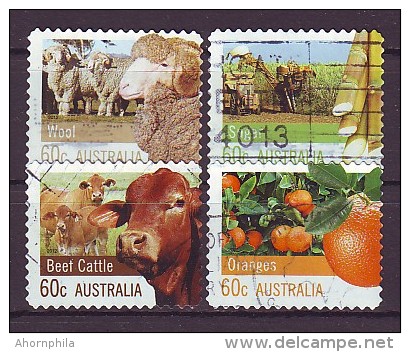 AUSTRALIEN - 2012 - MiNr. 3761 - 3764 BA - Gestempelt - Gebraucht