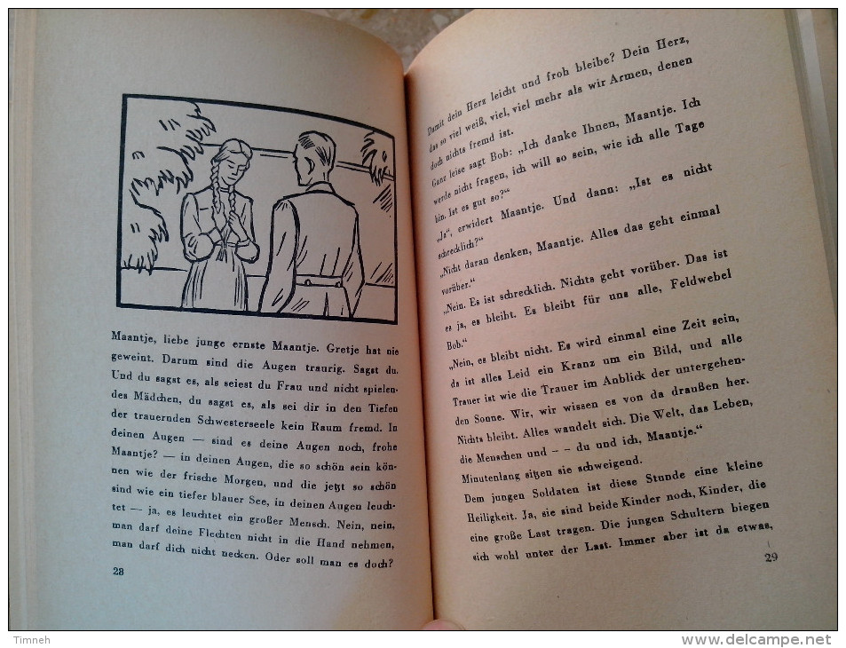 Spiel In Flandern Hans Wili Linker Eine Novelle Aus Dem Gossen Krieg 1943 Bertelsmann Verlag 1.. Auflage Büchlein - 5. World Wars