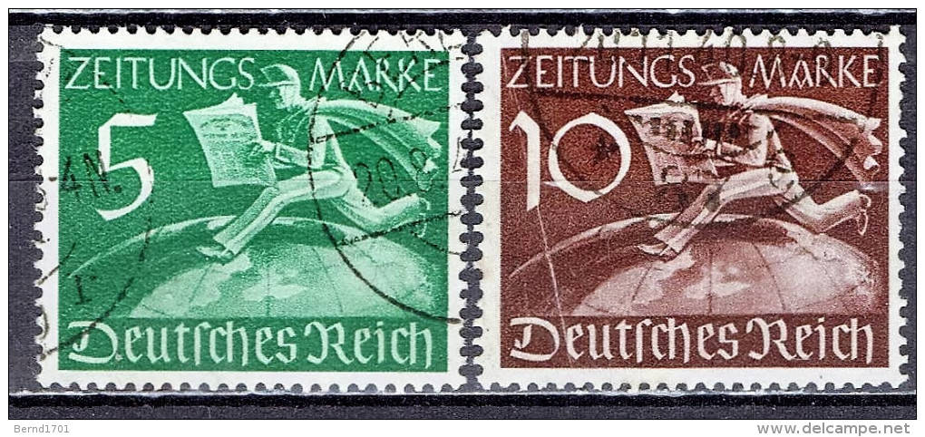 Deutsches Reich - Mi-Nr Z738/739 Gestempelt / Used (B1029) - Used Stamps