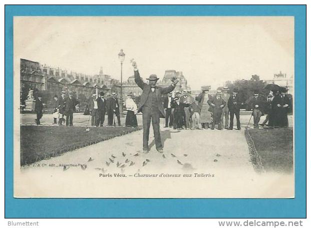 CPA PARIS VECU - Le Charmeur D'oiseaux Aux Jardins Des Tuileries - Parken, Tuinen