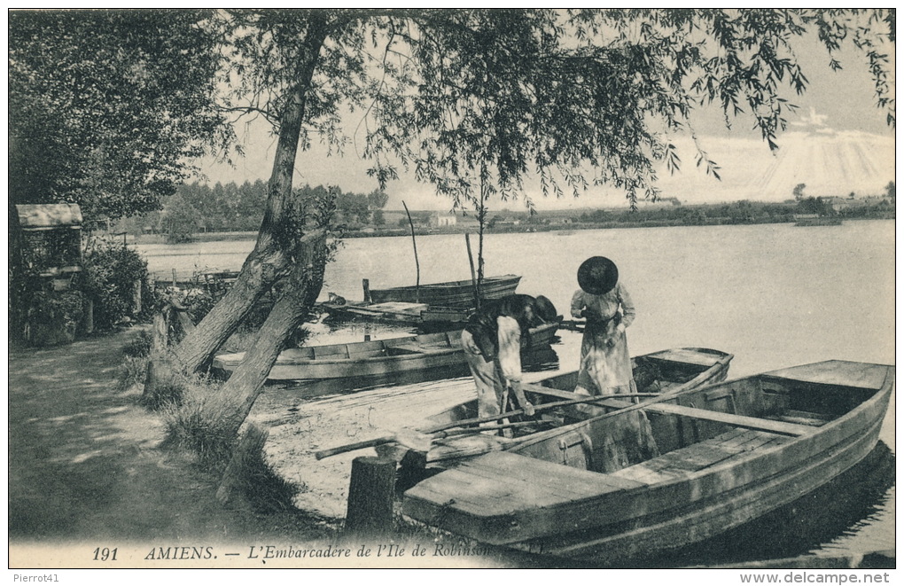 AMIENS - L'Embarcadère De L'Ile De Robinson - Amiens