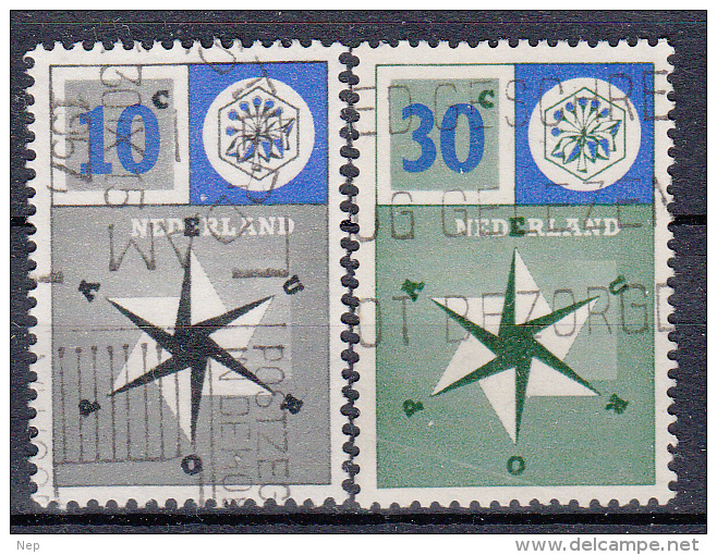 EUROPA - CEPT - Michel - 1957 - NEDERLAND - Nr 704/05 - Gest/Obl/Us - 1957