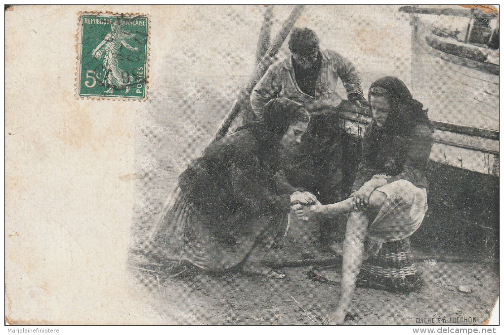 CPA 62. Boulogne-sur-Mer. Carte Nuage Animée. Cliché Em. Frechon. Imp. Expess B.s/m - Boulogne Sur Mer