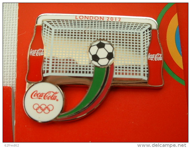 Pin´s J.O LONDRES 2012 - COCA COLA - FOOTBALL - BUT - Olympic Games