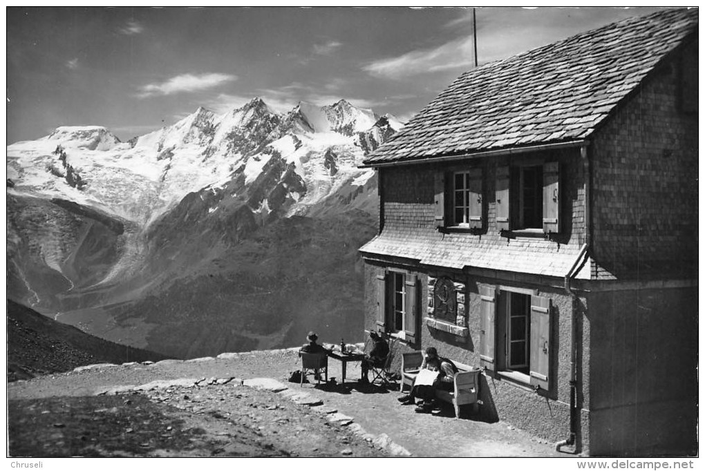 SAC Hütten  Weissmies   Hütte - Hütten