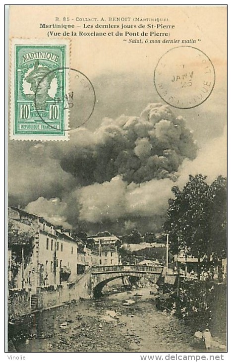 A16-2557 :   MARTINIQUE SAINT-PIERRE  EXPLOSION DU VOLCAN - Sonstige & Ohne Zuordnung