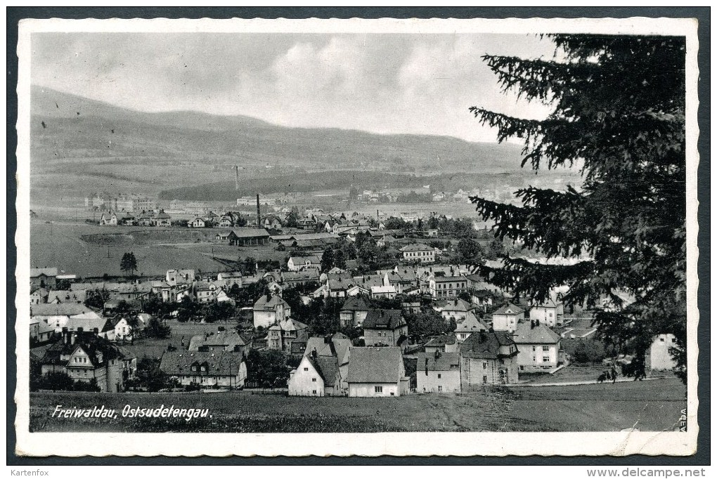 Freiwaldau, Ostsudetengau, Sudeten, Jesenik, Olomoucký Kraj, 8.8.1942 - Tchéquie