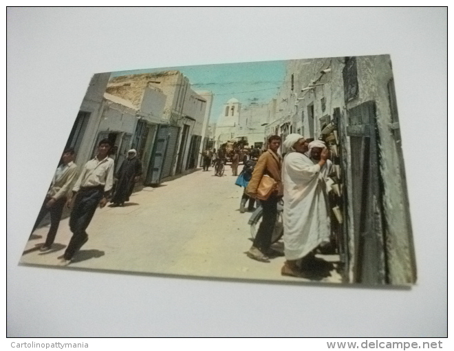 STORIA POSTALE FRANCOBOLLO COMMEMORATIVO ALGERIA EL QUED  RUE DU SOUK - El-Oued