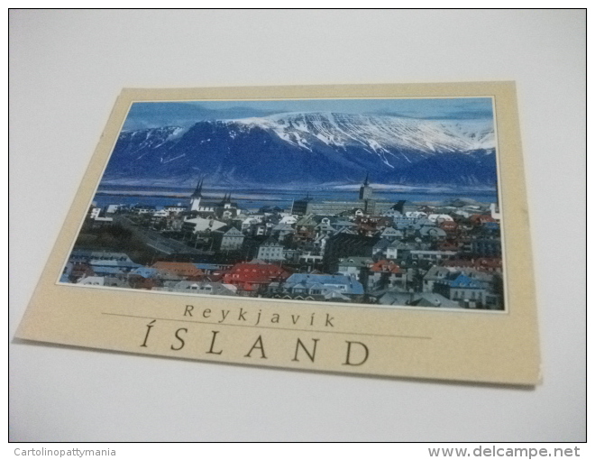 STORIA POSTALE FRANCOBOLLO COMMEMORATIVO ISLANDA REYKJAVIK - Islanda