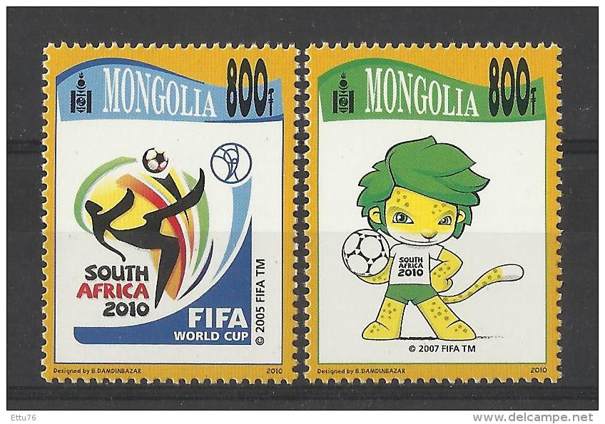 MONGOLIA  2010  FIFA  WORLD CUP SOCCER  MNH - 2010 – South Africa