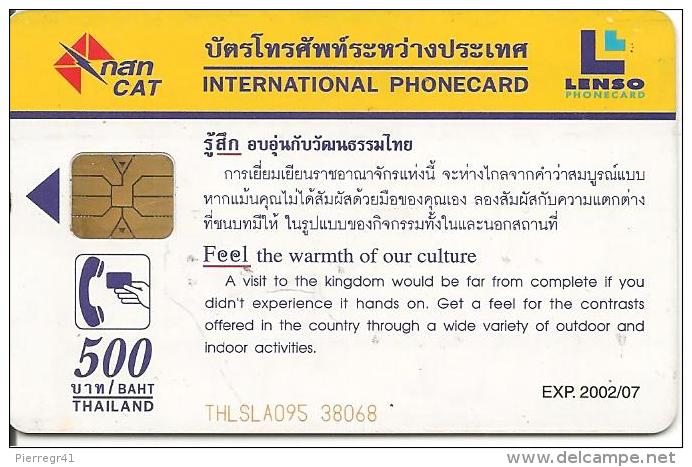 TC-PUCE-THAILANDE-500BAHT-FEEL-BOUDDHA-TBE - Thaïlande