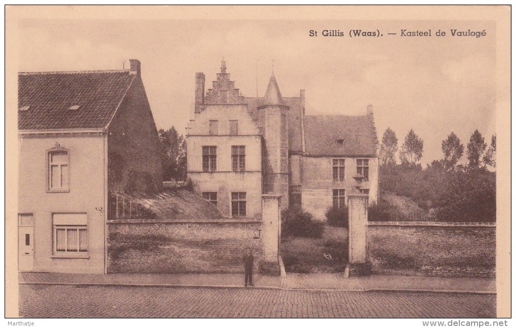 St. Gillis (Waas) - Kasteel De Vaulogé - Sint-Gillis-Waas