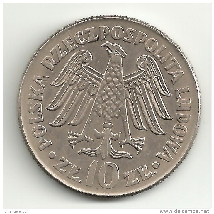 Poland 10 Zkotych 1964 AUNC- - Polonia