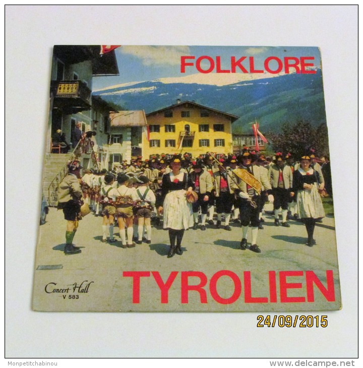 45T FOLKLORE TYROLIEN - Otros - Canción Alemana