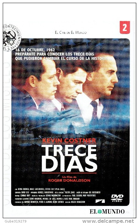 CINEMA DVD - USA 2000 -THIRTEEN DAYS - TRECE DIAS - KEVIN COSTNER -BRUCE GREENWOOD-STEVEN CULP-DYLAN BAKER DIR  ROGER DO - History