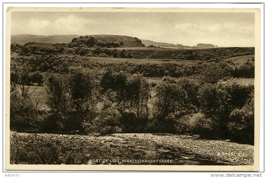 MOAT OF URR, KIRKCUDBRIGHTSHIRE - Kirkcudbrightshire