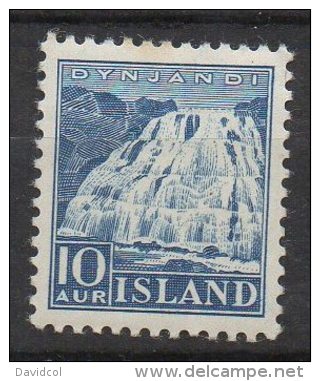 P534.-. ICELAND / ISLANDIA - 1935 . SC#: 193 - DYN JANDI FALLS .-. MNH .  CV:US$ 60.00 - Nuevos