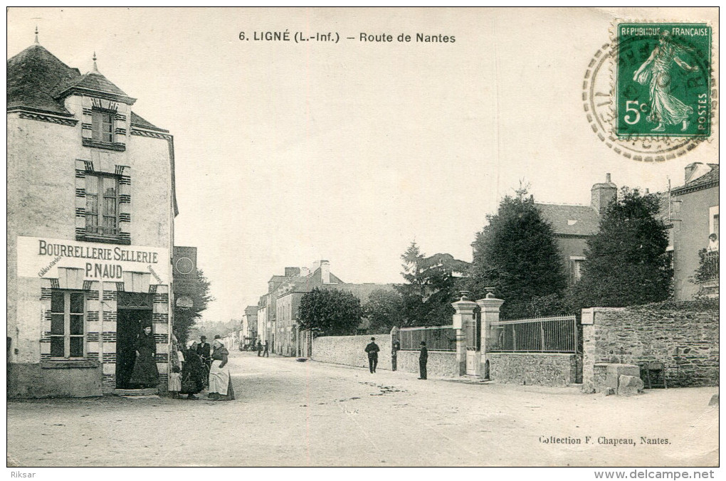 LIGNE(LOIRE ATLANTIQUE) BOURRELLERIE_SELLERIE - Ligné