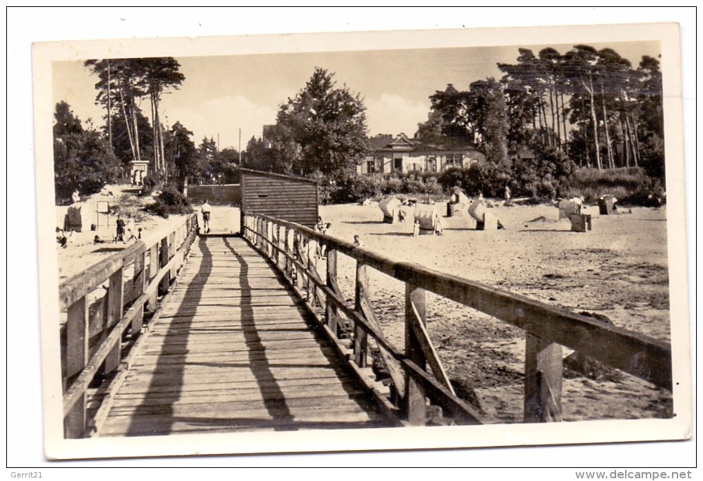 0-2205 LUBMIN, Blick Zum Strand, 1957 - Lubmin