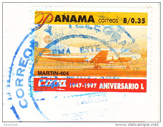 Grenada - La Sagesse Bay  - (Panama B / 0.35 - AIRPLANE MARTIN 4-0-4 'COPA'  STAMP/TIMBRE - 1997) - Grenada