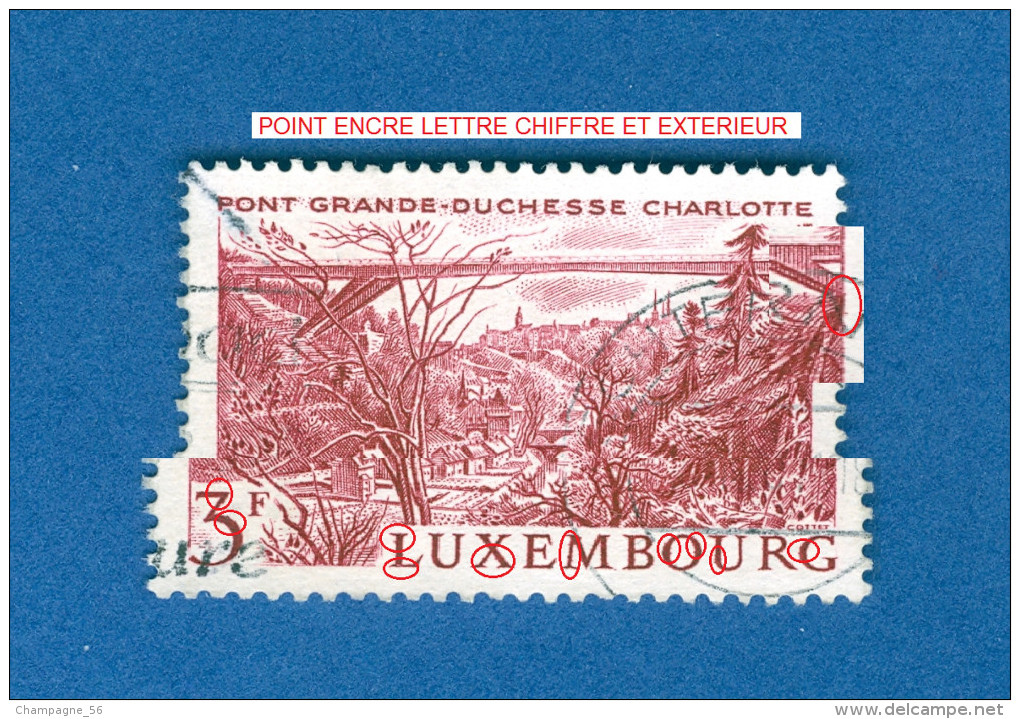 * 1966 N° 689 PONT CHARLOTTE OBLITÉRÉ TB - Abarten & Kuriositäten