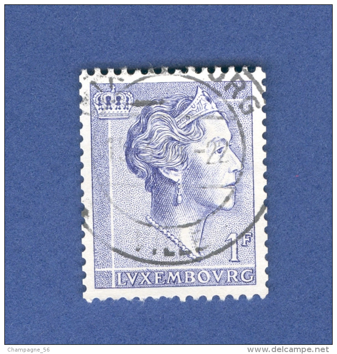 * 1960 / 64 N° 583 GRANDE DUCHESSE CHARLOTTE OBLITÉRÉ TB - Variétés & Curiosités