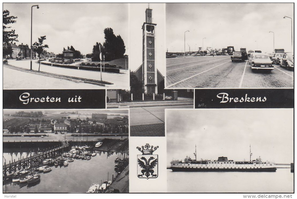Netherland - Breskens - Harbour - Ship - Ferry - Cars - Opel - Breskens