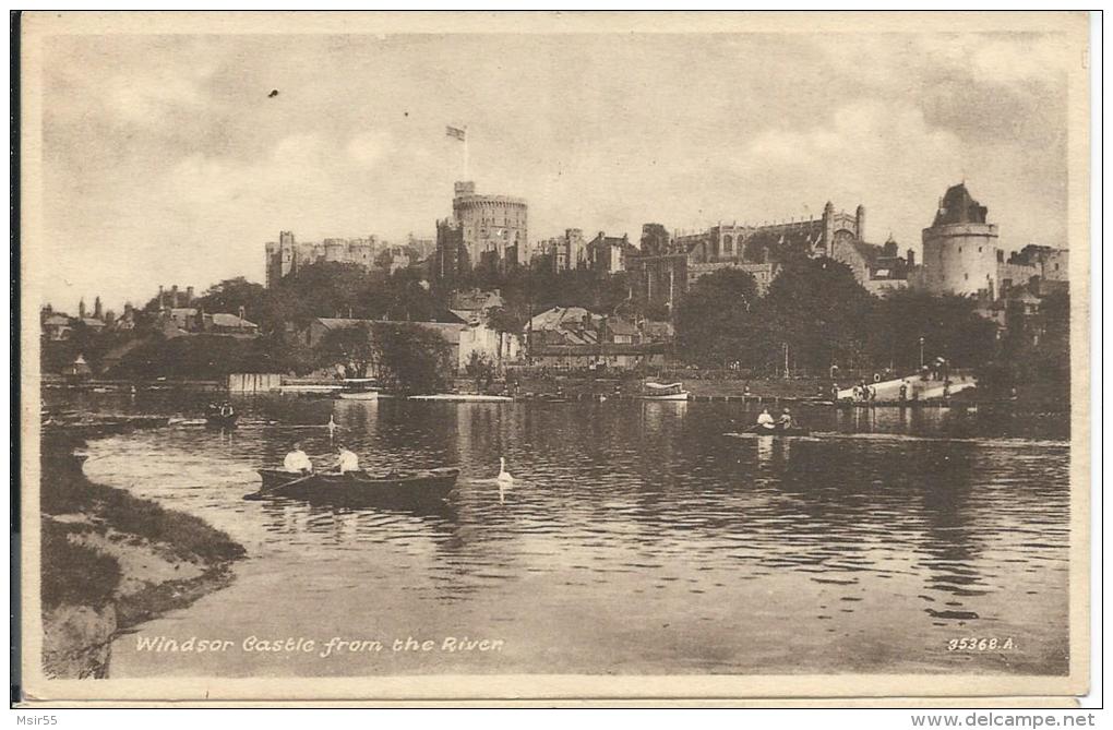 CPSM - Royaume Uni - England - BERKSHIRE - WINDSOR  : Windsor Castle From The River . - Windsor