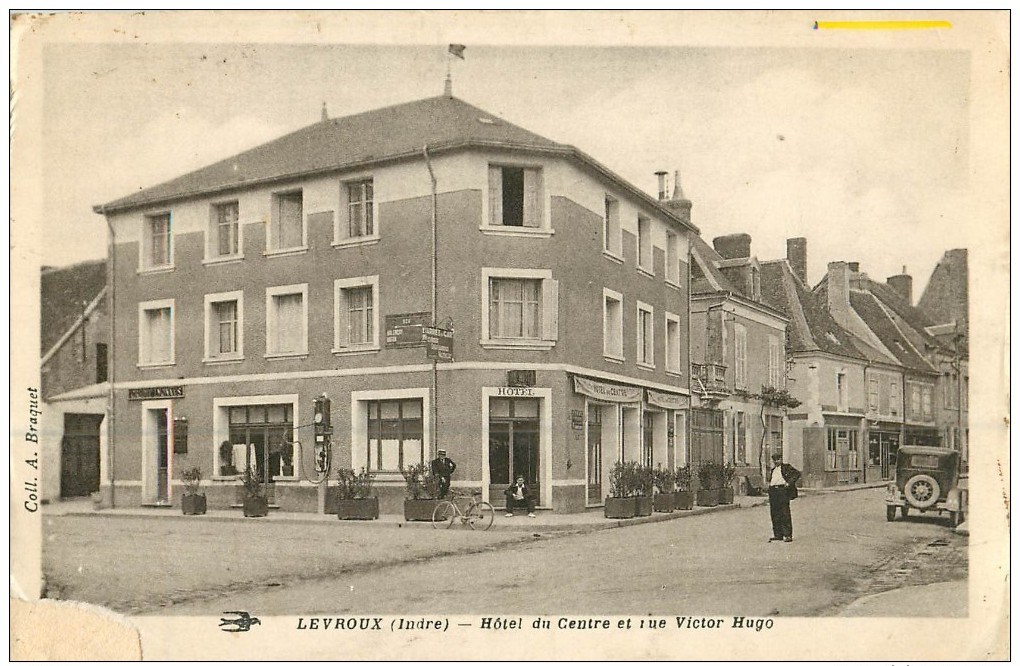 36  Levroux Hotel Du Centre - Autres & Non Classés