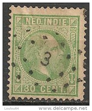 Timbres - Pays-Bas - Indes Néerlandaises - 1870-1886 - 30 Cent. - - Niederländisch-Indien