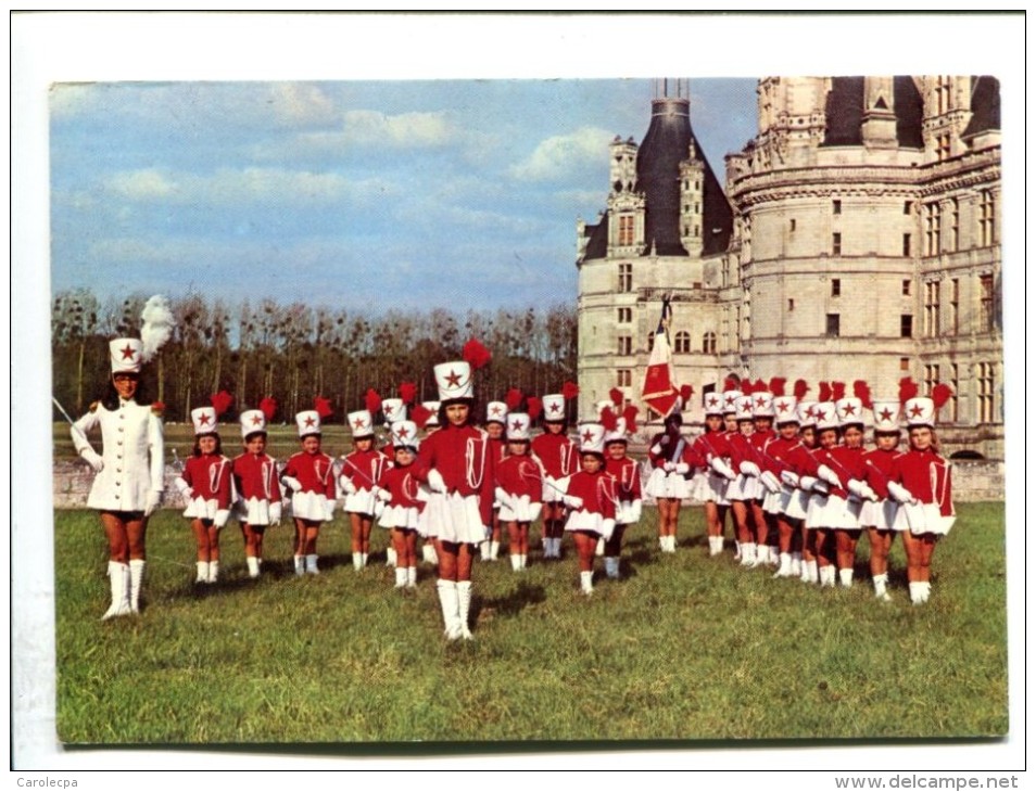 CP   MONT (41) PRES DE CHAMBORD LES MINIRETTES DE MONT  1ERE COUPE FESTIVAL NATIONAL DE BLOIS 1970 - Autres & Non Classés