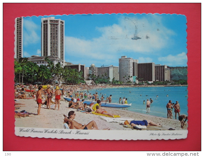World Famous Waikiki Beach - Big Island Of Hawaii